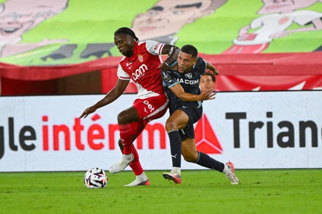 FOOTBALL : AS Monaco VS Olympique de Marseille - Ligue 1 McDonald s - 30 08 2026 Amine Harit (OM) - Ligue 1 McDonald s match between AS Monaco and Olympique de Marseille on August 30, 2026 at the Louis II Stadium in Monaco. MonacoMonaco  Copyright: xWilliamxCannarellax