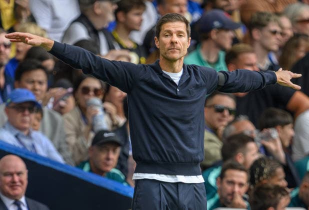 30 August 2026 - Chelsea v Brighton and Hove Albion - Premier League - Stamford Bridge - London. Chelsea v Brighton and Hove Albion - Premier League - Stamford Bridge - London. Chelsea Manager Xabi Alonso. Picture : Mark Pain LONDON England  Copyright: xMarkxPainx