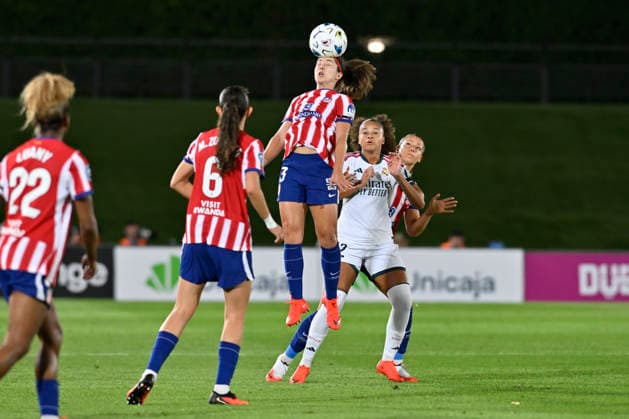 August 30, 2026, Madrid, Madrid, Spain: ALEXIA FERNANDEZ of Club Atletico de Madrid during the Spanish Women League, Liga F, football match played between REAL MADRID Vs ATLETICO DE MADRID at Alfredo Di Stefano stadium on August 30, 2027, in Valdebebas, Madrid, Spain. Spanish Women League REAL MADRID Vs ATLETICO DE MADRID (08.30.27) - ZUMAc312 20260830_zsp_c312_151 Copyright: xOscarxManuelxSanchezx