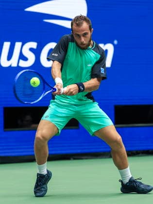US Open tennis tournament - Day 1 Hugo Gaston of France in action against Daniil Medvedev of Russia during the Men s Singles round one of the US Open Tennis Championships at the USTA Billie Jean King National Tennis Center in Flushing Meadows, New York, USA, 30 August 2026. The 2026 US Open tournament runs from 23 August through 13 September. FLUSHING MEADOWS NEW YORK United States  Copyright: xCRISTOBALxHERRERA-ULASHKEVICHx