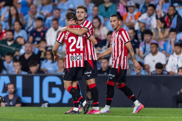 August 30, 2026, Vigo, Vigo, Spain: Vigo, August 30 - Robert Navarro of Athletic Bilbao celebrates his goal during the RC Celta x Athletic Club match for the La Liga EA Sports 2026 27 on August 30, 2026 at Estadio de Balaidos, Vigo, Spain Vigo Spain - ZUMAl192 20260830_zsp_l192_009 Copyright: xMiguelxLemosx