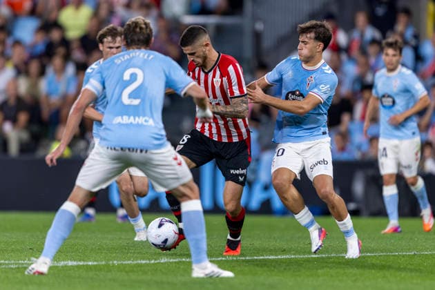 August 30, 2026, Vigo, Vigo, Spain: Vigo, August 30 - Oihan Sancet of Athletic Bilbao is seen on action during the RC Celta x Athletic Club match for the La Liga EA Sports 2026 27 on August 30, 2026 at Estadio de Balaidos, Vigo, Spain Vigo Spain - ZUMAl192 20260830_zsp_l192_011 Copyright: xMiguelxLemosx