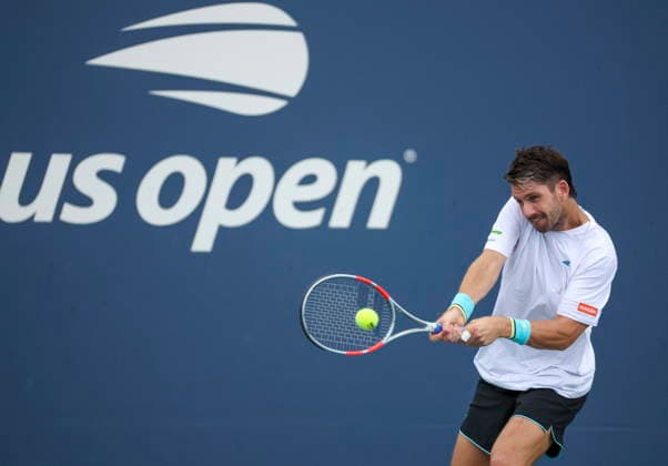 US Open tennis tournament - Day 1 Cameron Norrie of Great Britain in action against Luca Van Assche of France during the Men™s Singles round one of the US Open Tennis Championships at the USTA Billie Jean King National Tennis Center in Flushing Meadows, New York, USA, 30 August 2026. The 2026 US Open tournament runs from 23 August through 13 September. FLUSHING MEADOWS NEW YORK United States  Copyright: xSARAHxYENESELx