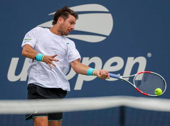 US Open tennis tournament - Day 1 Cameron Norrie of Great Britain in action against Luca Van Assche of France during the Men™s Singles round one of the US Open Tennis Championships at the USTA Billie Jean King National Tennis Center in Flushing Meadows, New York, USA, 30 August 2026. The 2026 US Open tournament runs from 23 August through 13 September. FLUSHING MEADOWS NEW YORK United States  Copyright: xSARAHxYENESELx