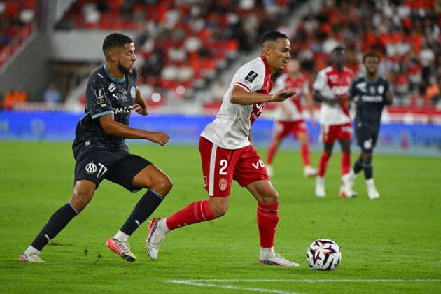 FOOTBALL : AS Monaco VS Olympique de Marseille - Ligue 1 McDonald s - 30 08 2026 Vanderson (ASM) - Ligue 1 McDonald s match between AS Monaco and Olympique de Marseille on August 30, 2026 at the Louis II Stadium in Monaco. MonacoMonaco  Copyright: xWilliamxCannarellax