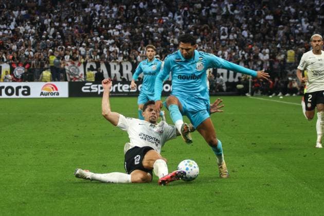 RECORD DATE NOT STATED match between Corinthians and Santos for the Brazilian Championship Sao Paulo (SP), 08 30 2026 - Corinthians Santos Football SP - Match between Corinthians and Santos valid for the Brazilian Championship Series A on the afternoon of this Sunday, August 30th at Neo Quimica Arena, east zone of Sao Paulo.(Foto: Fabricio Bomjardim Thenews2 imago images) SPO  Copyright: xFabricioxBomjardimx