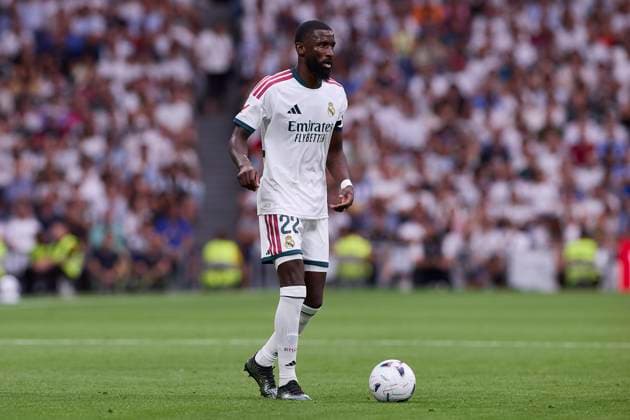 August 30, 2026, Madrid, Spain: Antonio Rudiger (Real Madrid CF) is seen in action during the LaLiga EA SPORTS 2026 2027 match between Real Madrid CF and Malaga CF.Final Score: Real Madrid CF 4-0 Malaga CF Madrid Spain - ZUMAs197 20260830_aaa_s197_201 Copyright: xFedericoxTitonex