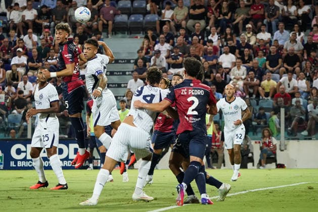 Cagliari Calcio v FC Internazionale - Serie A 2026 27 Pio Esposito of FC Inter during the Serie A TIM match between Cagliari Calcio and FC Inter in Cagliari, Italy, on August 30, 2026. Cagliari Italy  Copyright: xAlessandroxToccox originalFilename:alessandro-cagliari260830_npqEr.jpg