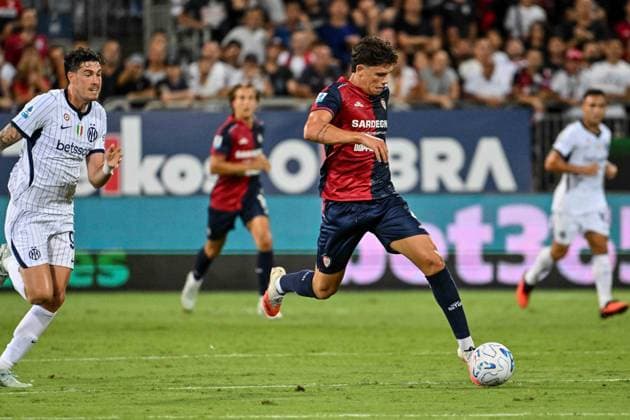 SOCCER - Serie A - Cagliari Calcio vs. Inter - FC Internazionale Photo by IPA ABACAPRESS.COM87948044 - Alessandro Romano of Cagliari Calcio during the Cagliari Calcio vs. Inter - FC Internazionale Italian Serie A soccer match in Cagliari, Italy, on August 30, 2026 Cagliari Italy  Copyright: xIPAxSport ABACAx