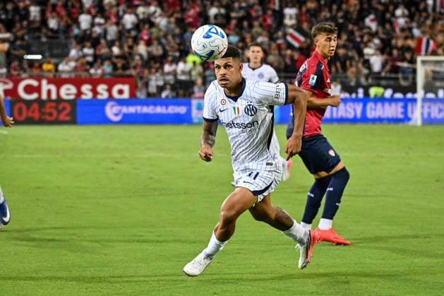 SOCCER - Serie A - Cagliari Calcio vs. Inter - FC Internazionale Photo by IPA ABACAPRESS.COM87949320 - Luis Henrique of Inter during the Cagliari Calcio vs. Inter - FC Internazionale Italian Serie A soccer match in Cagliari, Italy, on August 30, 2026 Cagliari Italy  Copyright: xIPAxSport ABACAx