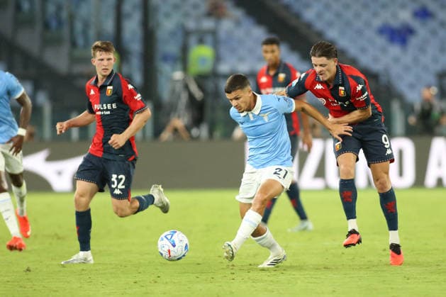 SOCCER - Serie A - SS Lazio vs. Genoa CFC Photo by IPA ABACAPRESS.COM87949347 - Reda Belahyane of S.S. Lazio is in action during the 2026–2027 Serie A match between S.S. Lazio and Genoa C.F.C. at the Stadio Olimpico in Rome, Italy. Rome Italy  Copyright: xIPAxSport ABACAx