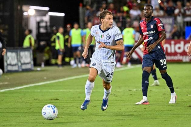 SOCCER - Serie A - Cagliari Calcio vs. Inter - FC Internazionale Photo by IPA ABACAPRESS.COM87949764 - Nicolo Barella of Inter during the Cagliari Calcio vs. Inter - FC Internazionale Serie A soccer match in Cagliari, Italy, on August 30, 2026 Cagliari Italy  Copyright: xIPAxSport ABACAx