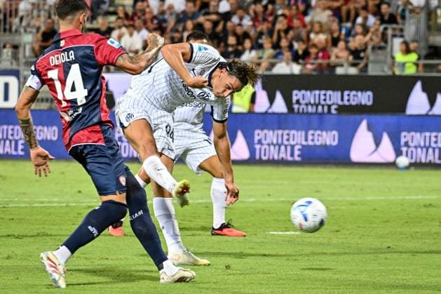 SOCCER - Serie A - Cagliari Calcio vs. Inter - FC Internazionale Photo by IPA ABACAPRESS.COM87949359 - Pio Esposito of Inter during the Cagliari Calcio vs. Inter - FC Internazionale Serie A soccer match in Cagliari, Italy, on August 30, 2026 Cagliari Italy  Copyright: xIPAxSport ABACAx