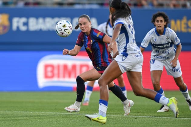 FC Barcelona, Barca v COSTA ADEJE TENERIFE. JOHAN CRUYFF STADIUM, BARCELONA. August 30,2026 FC BARCELONA vs COSTA ADEJE TENERIFE. August 30,2026 Pajor (17) of FC Barcelona during the match between FC Barcelona and Costa Adeje Tenerife corresponding to the first day of La Liga F at Johan Cruyff Stadium in Barcelona, Spain, on August 30, 2026. Barcelona ESP Copyright: xS.xRosx