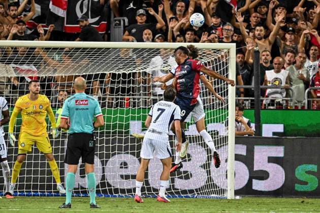 SOCCER - Serie A - Cagliari Calcio vs. Inter - FC Internazionale Photo by IPA ABACAPRESS.COM87950292 - Kevin Carlos of Cagliari Calcio during the Cagliari Calcio vs. Inter - FC Internazionale Italian Serie A soccer match in Cagliari, Italy, on August 30, 2026 Cagliari Italy  Copyright: xIPAxSport ABACAx