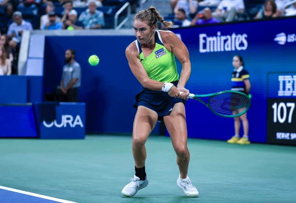 US Open tennis tournament - Day 1 Solana Sierra of Argentina in action against Elina Svitolina of Ukraine during the Women s Singles round one of the US Open Tennis Championships at the USTA Billie Jean King National Tennis Center in Flushing Meadows, New York, USA, 30 August 2026. The 2026 US Open tournament runs from 23 August through 13 September. FLUSHING MEADOWS NEW YORK United States  Copyright: xCRISTOBALxHERRERA-ULASHKEVICHx