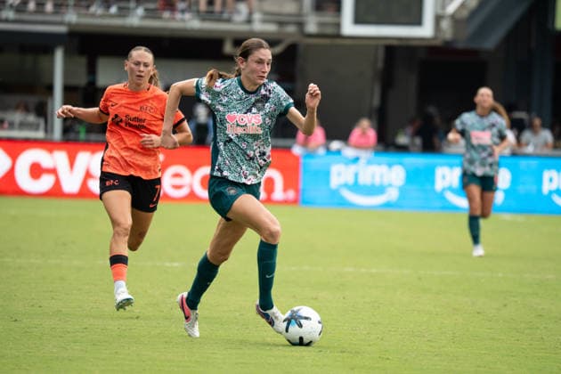 Washington D.C., United States, August 30th 2026: Paige Metayer (26 Washington Spirit) runs towards goal during the National Women s Soccer League match between the Washington Spirit and Bay FC at Audi Field in Washington, D.C., United States. (Taneen Momeni SPP) Copyright: xTaneenxMomenix xSPPx spp-en-TaMoSp-260823_WashingtonSpiritvsBayFC_TaneenMomeni24