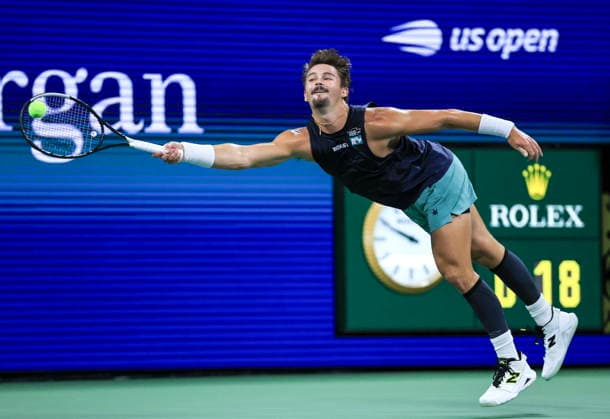 US Open tennis tournament - Day 1 J.J. Wolf of USA in action against Alexander Bublik of Kazakhstan during the Men s Singles round one of the US Open Tennis Championships at the USTA Billie Jean King National Tennis Center in Flushing Meadows, New York, USA, 30 August 2026. The 2026 US Open tournament runs from 23 August through 13 September. FLUSHING MEADOWS NEW YORK United States  Copyright: xCRISTOBALxHERRERA-ULASHKEVICHx