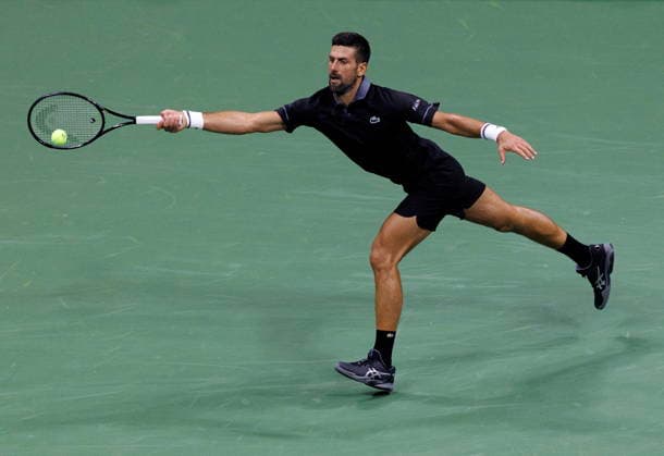 US Open tennis tournament - Day 1 Novak Djokovic of Serbia in action against Mariano Navone of Argentina during the Men s Singles round one of the US Open Tennis Championships at the USTA Billie Jean King National Tennis Center in Flushing Meadows, New York, USA, 30 August 2026. The 2026 US Open tournament runs from 23 August through 13 September. FLUSHING MEADOWS NEW YORK United States  Copyright: xBRIANxHIRSCHFELDx