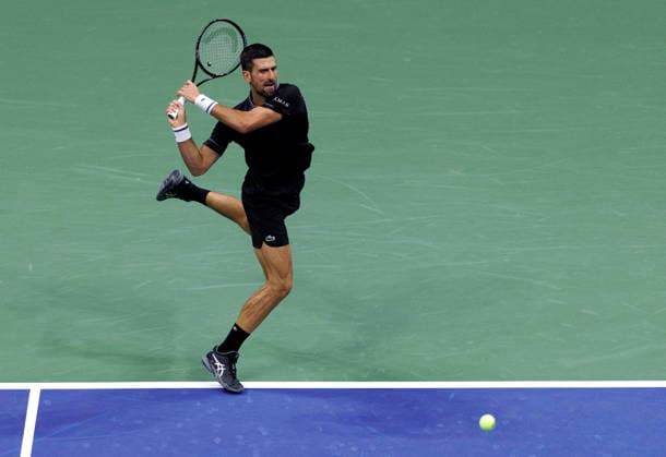 US Open tennis tournament - Day 1 Novak Djokovic of Serbia in action against Mariano Navone of Argentina during the Men s Singles round one of the US Open Tennis Championships at the USTA Billie Jean King National Tennis Center in Flushing Meadows, New York, USA, 30 August 2026. The 2026 US Open tournament runs from 23 August through 13 September. FLUSHING MEADOWS NEW YORK United States  Copyright: xBRIANxHIRSCHFELDx