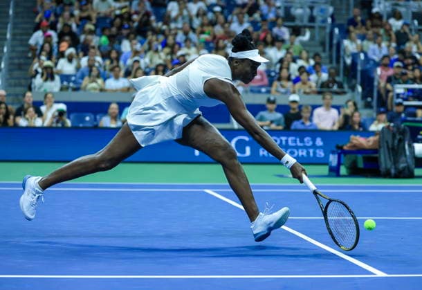 US Open tennis tournament - Day 1 Venus Williams of USA in action against Sofia Kenin of USA during the Women s Singles round one of the US Open Tennis Championships at the USTA Billie Jean King National Tennis Center in Flushing Meadows, New York, USA, 30 August 2026. The 2026 US Open tournament runs from 23 August through 13 September. FLUSHING MEADOWS NEW YORK United States  Copyright: xCRISTOBALxHERRERA-ULASHKEVICHx