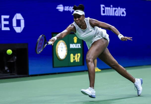 US Open tennis tournament - Day 1 Venus Williams of USA in action against Sofia Kenin of USA during the Women s Singles round one of the US Open Tennis Championships at the USTA Billie Jean King National Tennis Center in Flushing Meadows, New York, USA, 30 August 2026. The 2026 US Open tournament runs from 23 August through 13 September. FLUSHING MEADOWS NEW YORK United States  Copyright: xCRISTOBALxHERRERA-ULASHKEVICHx