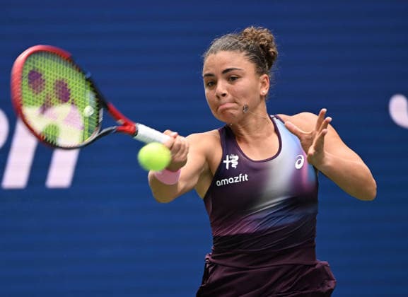 FLUSHING NY- AUGUST 30: Jasmine Paolini Vs Veronika Erjavec during day 6 of the 2026 US Open at the USTA Billie Jean King National Tennis Center on August 30, 2026 in Flushing Queens. Copyright: xmpi04x Copyright: xIMAGO MediaPunchx