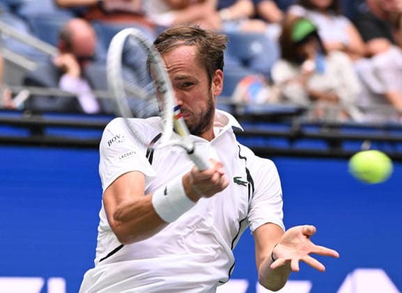 FLUSHING NY- AUGUST 30: Daniil Medvedev Vs Hugo Gaston during day 6 of the 2026 US Open at the USTA Billie Jean King National Tennis Center on August 30, 2026 in Flushing Queens. Copyright: xmpi04x Copyright: xIMAGO MediaPunchx