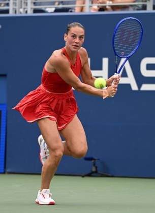 FLUSHING NY- AUGUST 30: Marta Kostyuk Vs Storm Hunter during day 6 of the 2026 US Open at the USTA Billie Jean King National Tennis Center on August 30, 2026 in Flushing Queens. Copyright: xmpi04x Copyright: xIMAGO MediaPunchx