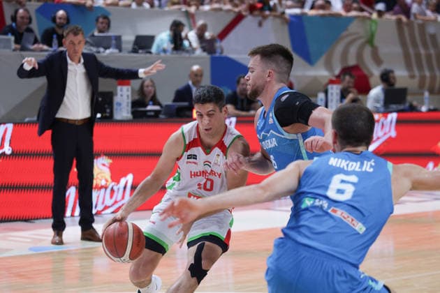 Basketball, World Cup qualifiers, Slovenia v Hungary