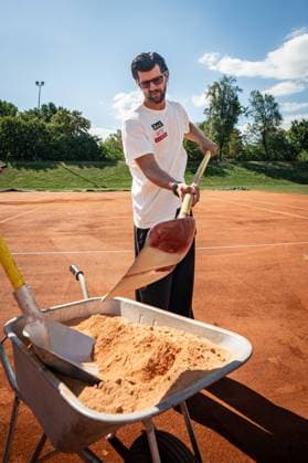 TENNIS - Davis Cup, AUT vs BEL VIENNA,AUSTRIA,31.AUG.26 - TENNIS - ITF Davis Cup, qualification round 2, Austria vs Belgium, preview, press conference, PK, Pressekonferenz OETV. Image shows sporting director Juergen Melzer (OETV).  GEPAxpictures xKevinxHackner