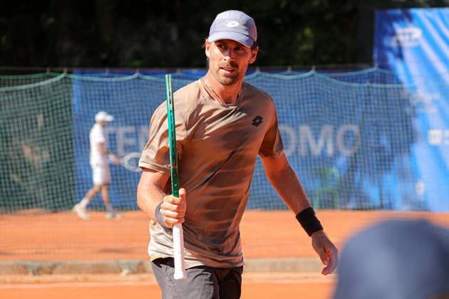 IPA87973247 - Norbert Gombos (SVK) during the Como Lake Challenger, an international tennis tournament in Como, Italy, on August 31, 2026  Copyright: xRobertaxCorradin IPAxSportx xx 87973247