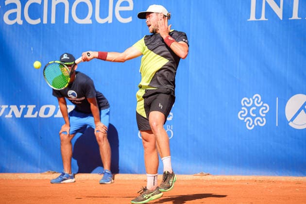TENNIS - International Tennis Tournament - Como Lake Challenger Photo by IPA ABACAPRESS.COM87973242 - Svyatoslav Gulin during the Lake Como Challenger, an international tennis tournament in Como, Italy, on August 31, 2026 Como Italy  Copyright: xIPAxSport ABACAx