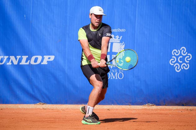 TENNIS - International Tennis Tournament - Como Lake Challenger Photo by IPA ABACAPRESS.COM87973250 - Svyatoslav Gulin during the Como Lake Challenger, an international tennis tournament in Como, Italy, on August 31, 2026 Como Italy  Copyright: xIPAxSport ABACAx