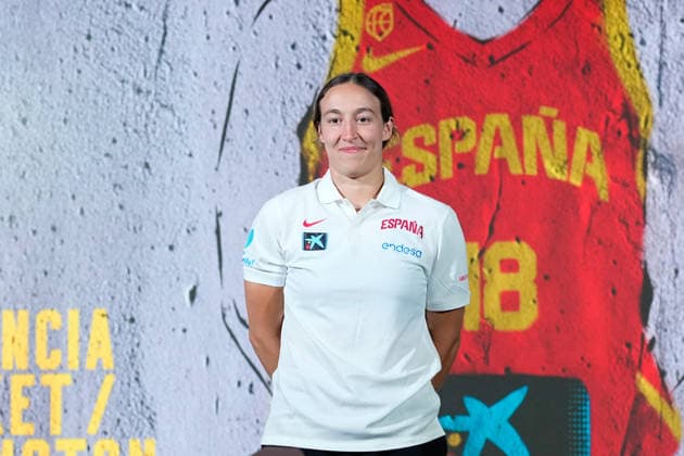August 31, 2026, Madrid, Madrid, Spain: Alicia Florez of Spain attends during the farewell ceremony for the Spanish women s national basketball team ahead of the 2026 FIBA Women s Basketball World Cup in Berlin, at Endesa Headquarters on August 31, 2026, in Madrid, Spain. Farewell Ceremony Spanish Women s National Basketball Team - FIBA World Cup 2026  - ZUMAa181 20260831_zaa_a181_009 Copyright: xDennisxAgyemanx