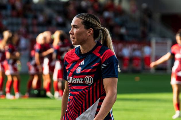 Fussball: Google Pixel Frauen-Bundesliga, 2. Spieltag, FC Bayern München Frauen - 1. FSV Mainz 05 Frauen am 31.08.2026 in München (FC Bayern Campus-Stadion), Deutschland, Saison 2026 2027: Vanessa Gilles (FC Bayern München, 2) München FC Bayern Campus-Stadion Deutschland *** Soccer Google Pixel Women s Bundesliga, Matchday 2, FC Bayern Munich Women vs. FSV Mainz 05 Women on August 31, 2026, at FC Bayern Campus Stadium in Munich, Germany, 2026–2027 season. Vanessa Gilles, FC Bayern Munich, 2 Munich FC Bayern Campus Stadium, Germany Copyright: xPhilippxImhofx
