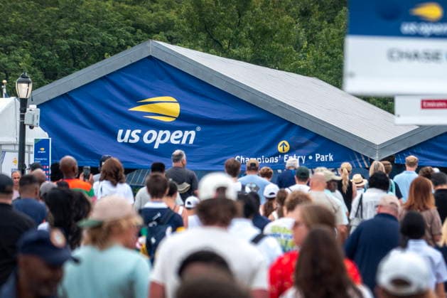 US Open tennis tournament - Day 2 People make a line to attend the US Open Tennis Championships, in Flushing Meadows, New York, USA, 31 August 2026. FLUSHING MEADOWS NEW YORK United States  Copyright: xCRISTOBALxHERRERA-ULASHKEVICHx