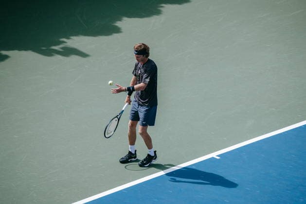 US Open tennis tournament - Day 2 Andrey Rublev of Russia in action against Otto Virtanen of Finland during the Men s Singles first round tennis match of the US Open Tennis Championships in Flushing Meadows, New York, USA, 31 August 2026. FLUSHING MEADOWS NEW YORK United States  Copyright: xOLGAxFEDOROVAx