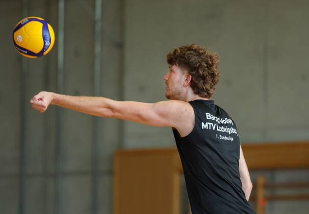 August 31, 2026, Germany, Ludwigsburg, Barock Volleys MTV Ludwigsburg Volleyball Team Kicks Off Training, New Addition Caleb Lipscomb
