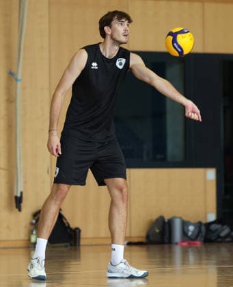 August 31, 2026, Germany, Ludwigsburg, Volleyball: Barock Volleys MTV Ludwigsburg Kicks Off Training Season, New Player Marius Büchi