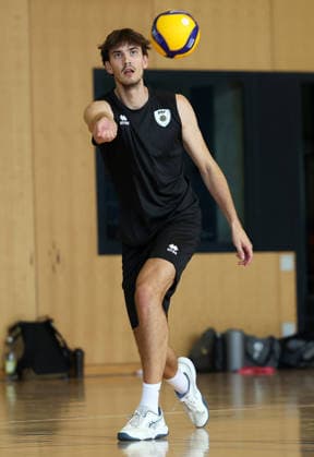 August 31, 2026, Germany, Ludwigsburg, Volleyball: Barock Volleys MTV Ludwigsburg Kicks Off Training Season, New Player Marius Büchi