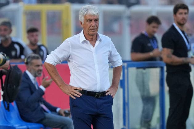 IPA87979085 - AS Roma coach Gian Piero Gasperini during the US Lecce vs. AS Roma Italian Serie A soccer match in Lecce, Italy, on August 31, 2026  Copyright: xEmmanuelexMastrodonato IPAxSportx xx 87979085