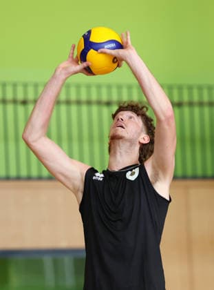 August 31, 2026, Germany, Ludwigsburg, Volleyball: Barock Volleys MTV Ludwigsburg Kicks Off Training Season, New Addition Caleb Lipscomb