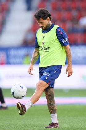 August 31, 2026, Pamplona, Navarra, Spain: Ruben Garcia of CA Osasuna warms up prior to the LaLiga EA Sports match between CA Osasuna and Getafe CF at El Sadar on August 31, 2026, in Pamplona, Spain. CA Osasuna V Getafe CF - LaLiga EA Sports  - ZUMAa181 20260831_zaa_a181_061 Copyright: xRicardoxLarreinax