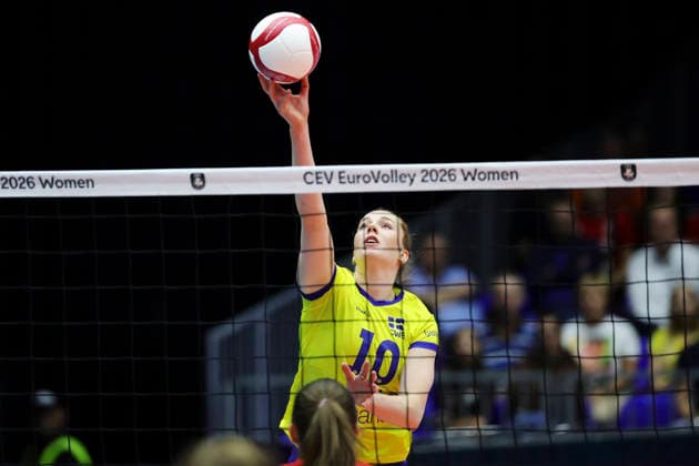BRNO, CZECH REPUBLIC 20260831 Sweden s Isabelle Haak during the round of 16 match in the Women s European Volleyball Championship between the Czech Republic and Sweden in Brno, Czech Republic BRNO CZECH REPUBLIC x9200x  Copyright: xAdamxIhse TTx VOLLEYBOLL-EM 2026 TJECKIEN-SVERIGE