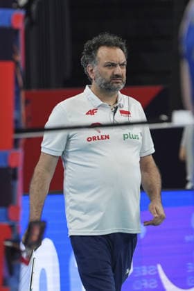 Poland v Portugal - CEV EuroVolley 2026 ISTANBUL, TURKIYE - AUGUST 31: Head coach of Poland, Stefano Lavarini reacts during the 2026 CEV Women s European Volleyball Championship Round of 16 match between Poland and Portugal at Sinan Erdem Sports Hall in Istanbul, Turkiye, on August 31, 2026. Beyza Comert Anadolu Istanbul Turkey. Editorial use only. Please get in touch for any other usage.  Copyright: x2026xAnadoluxBeyzaxComertx