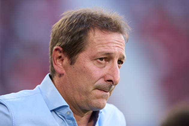 August 31, 2026, Pamplona, Navarra, Spain: Luis Miguel Ramis head coach of CA Osasuna looks on prior to the LaLiga EA Sports match between CA Osasuna and Getafe CF at El Sadar on August 31, 2026, in Pamplona, Spain. CA Osasuna V Getafe CF - LaLiga EA Sports  - ZUMAa181 20260831_zaa_a181_064 Copyright: xRicardoxLarreinax