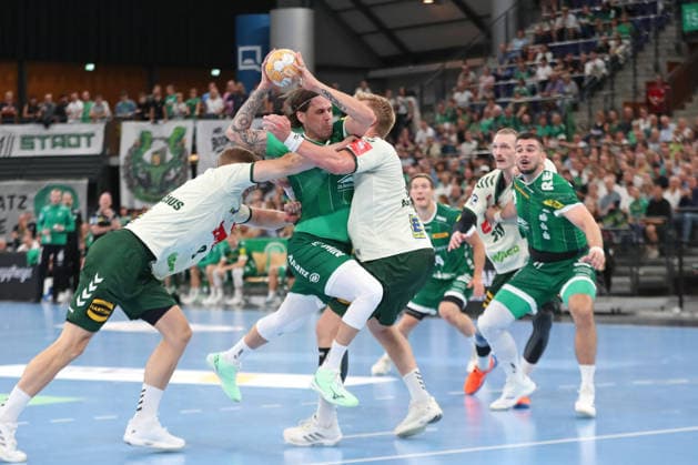 Handball, 2nd HBL, SC DHfK Leipzig v TSV GWD Minden