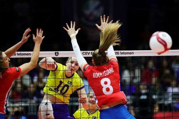 BRNO, CZECH REPUBLIC 20260831 Sweden s Isabelle Haak during the Round of 16 match of the Women s Volleyball European Championship between the Czech Republic and Sweden in Brno, Czech Republic BRNO CZECH REPUBLIC x9200x  Copyright: xAdamxIhse TTx EURO VOLLEYBALL CHAMPIONSHIP 2026 CZECH REPUBLIC-SWEDEN