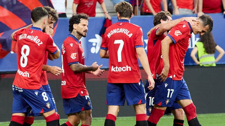 EASports LaLiga 2026-27: CA Osasuna vs. Getafe CF (8, 10, 14, 7, 16, 17) Pamplona Copyright: xx